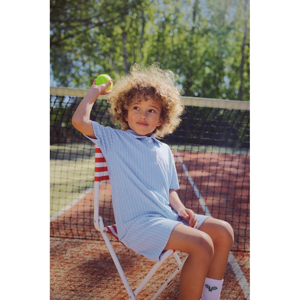 Flöss Aps Nohr Shorts Shorts Bright Blue Stripe