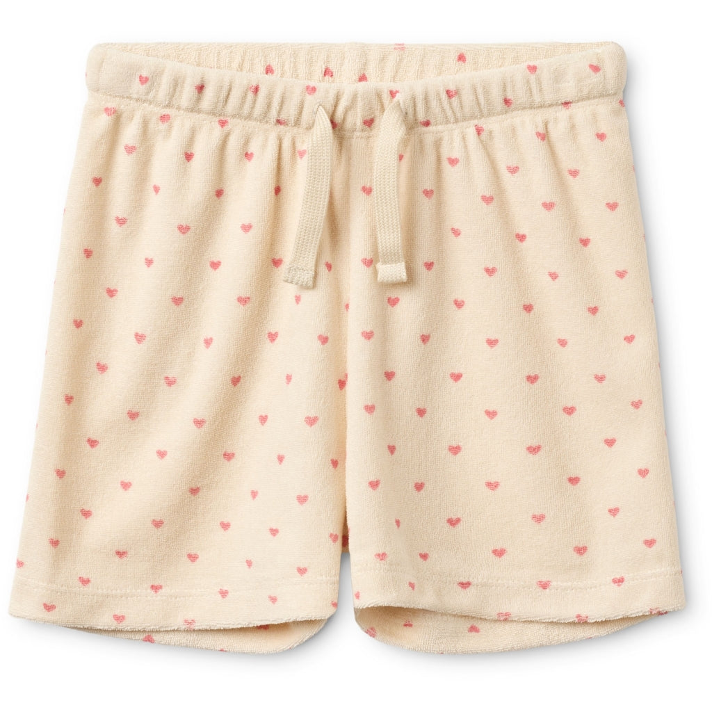 Flöss Aps Nohr Shorts Shorts Cream-Pink heart