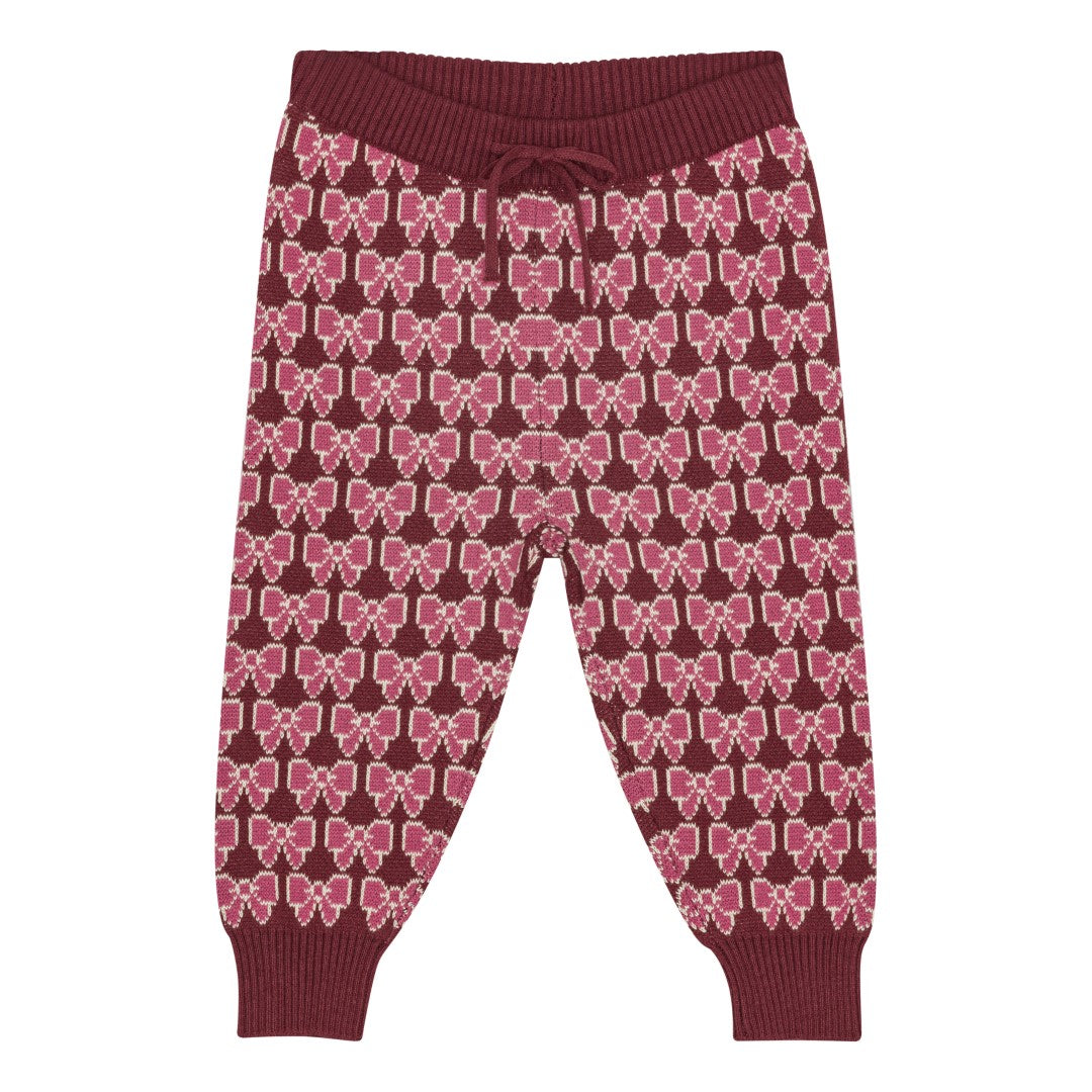 Nova Pants - Bordeaux Bow