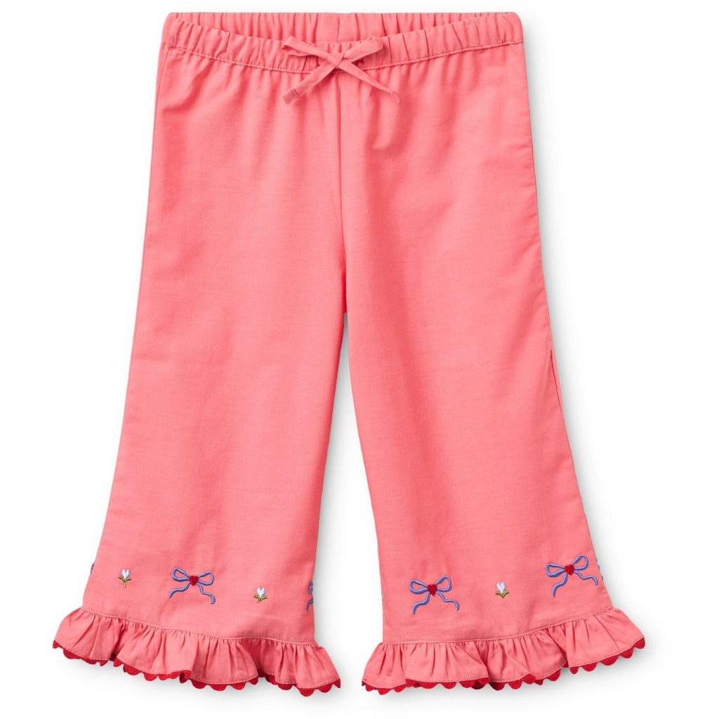 Flöss Aps Rosa Pants Pants Dark Rose