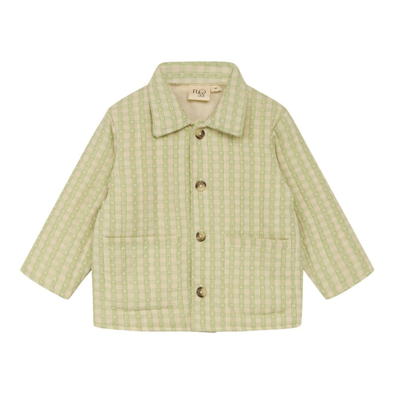 Stella Jacket - Lime Gingham