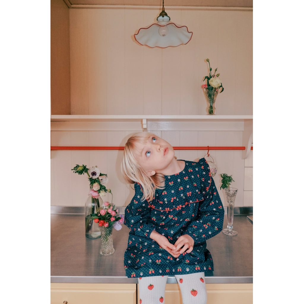 Flöss Aps Sofia Dress Dress Navy Space Berry