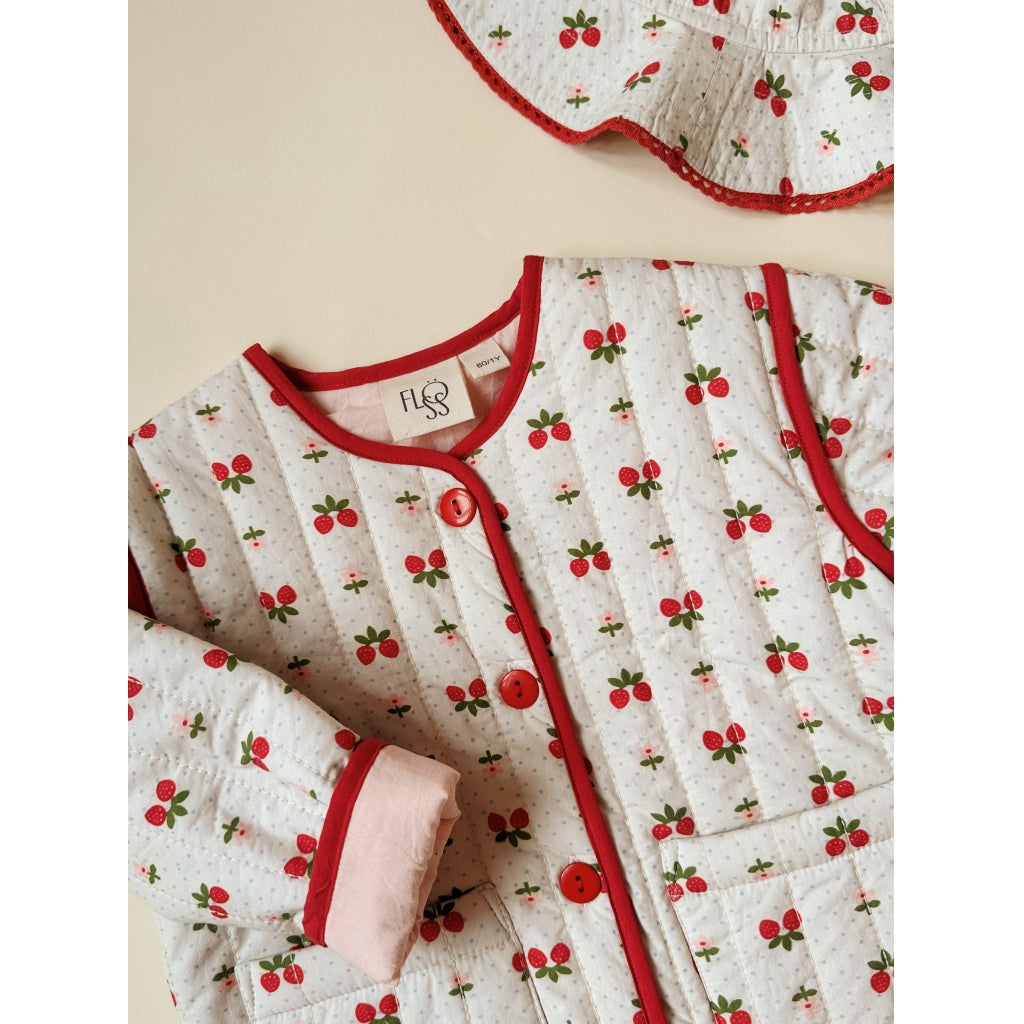 Flöss Aps Sofia Jacket Jacket Soft White Berry