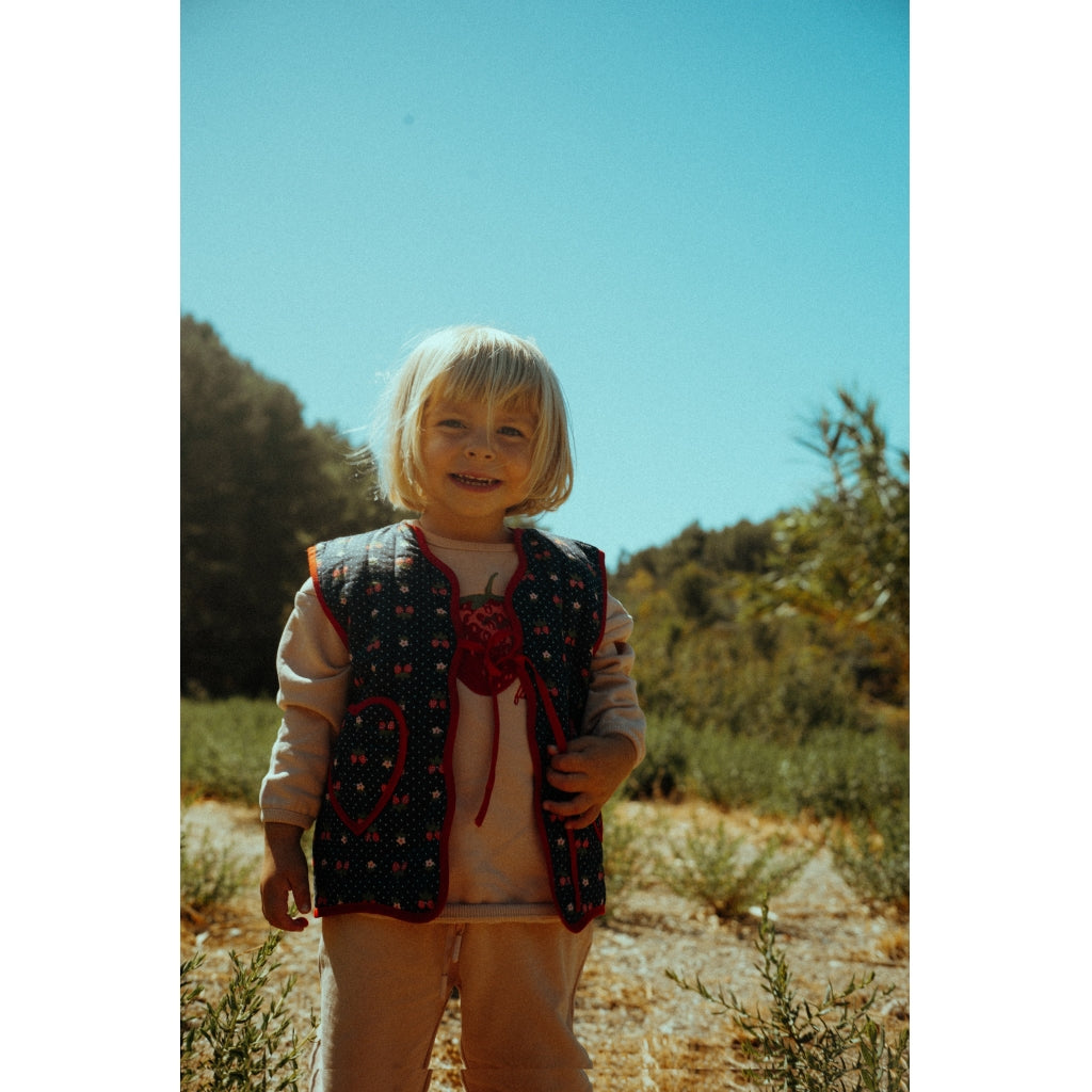Flöss Aps Sofia Vest Vest Navy Space Berry