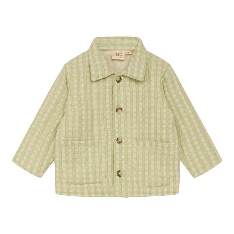 Flöss Aps Stella Jacket Jacket Lime Gingham