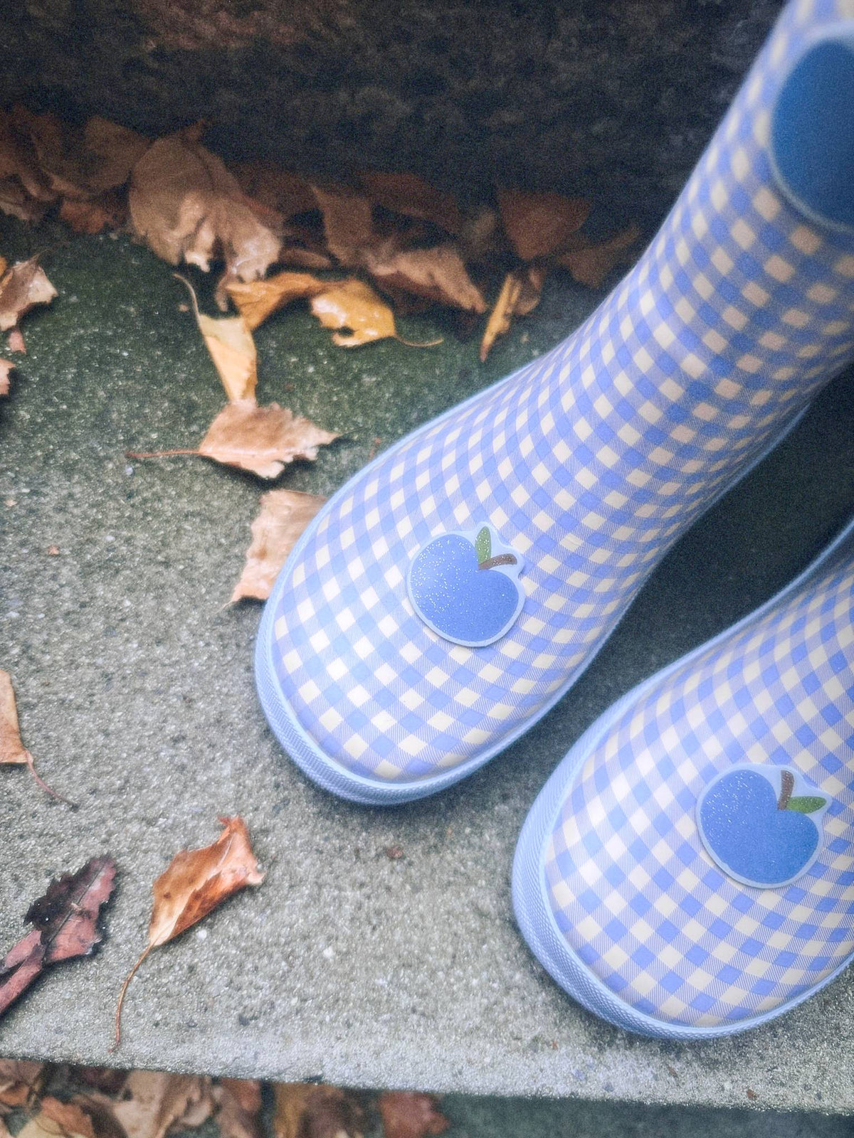 Misty Rain Boots - Apple Gingham