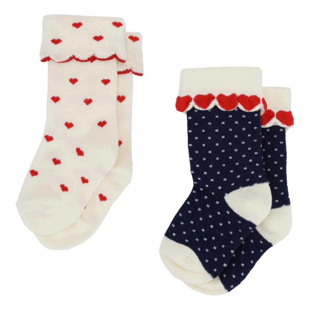 Viola Socks 2-pack - Heart 2-pack