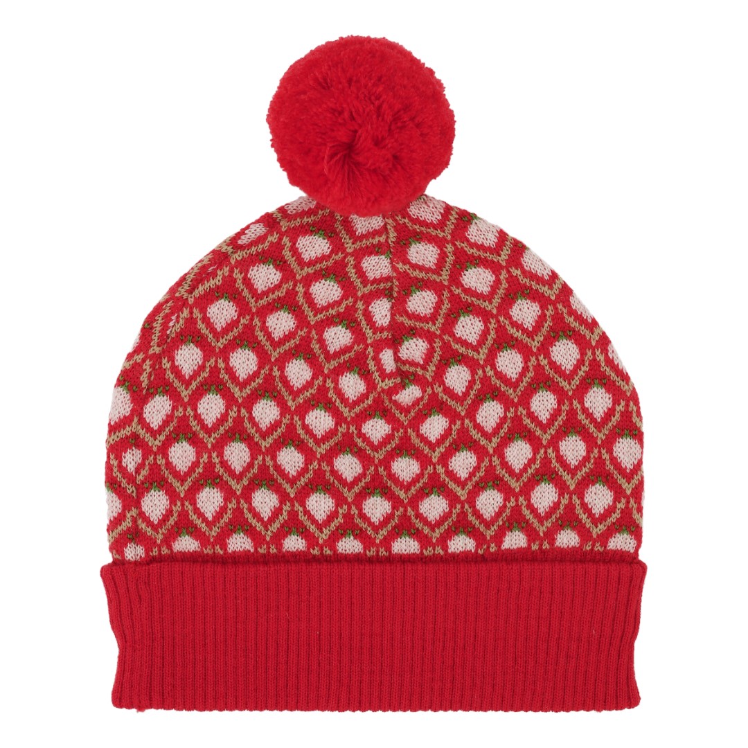 Zuri Beanie - Red Berry