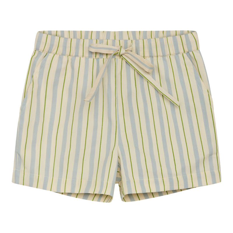 Bobby Shorts - Blue/Green Stripe