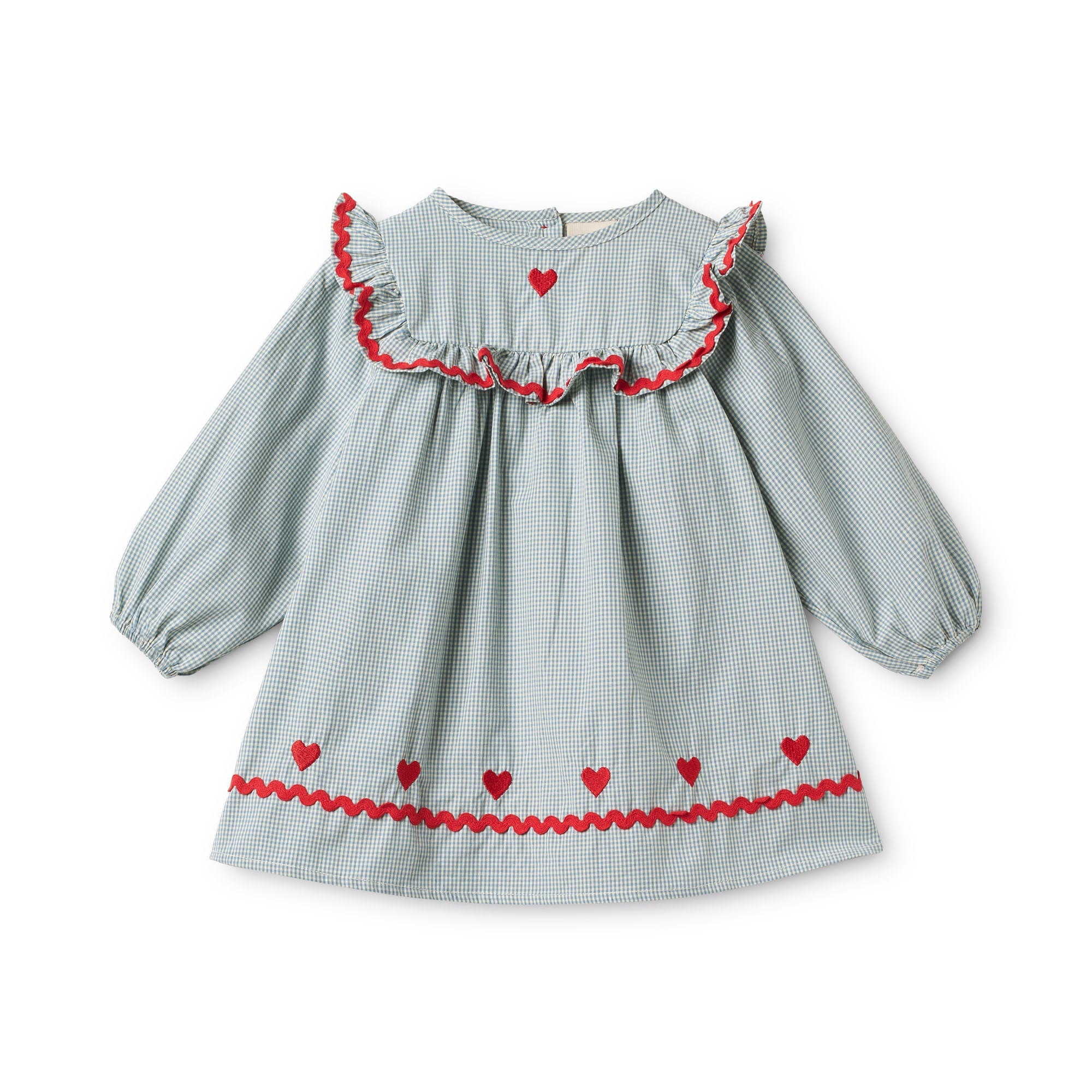 Ellis Dress - Light Blue Gingham
