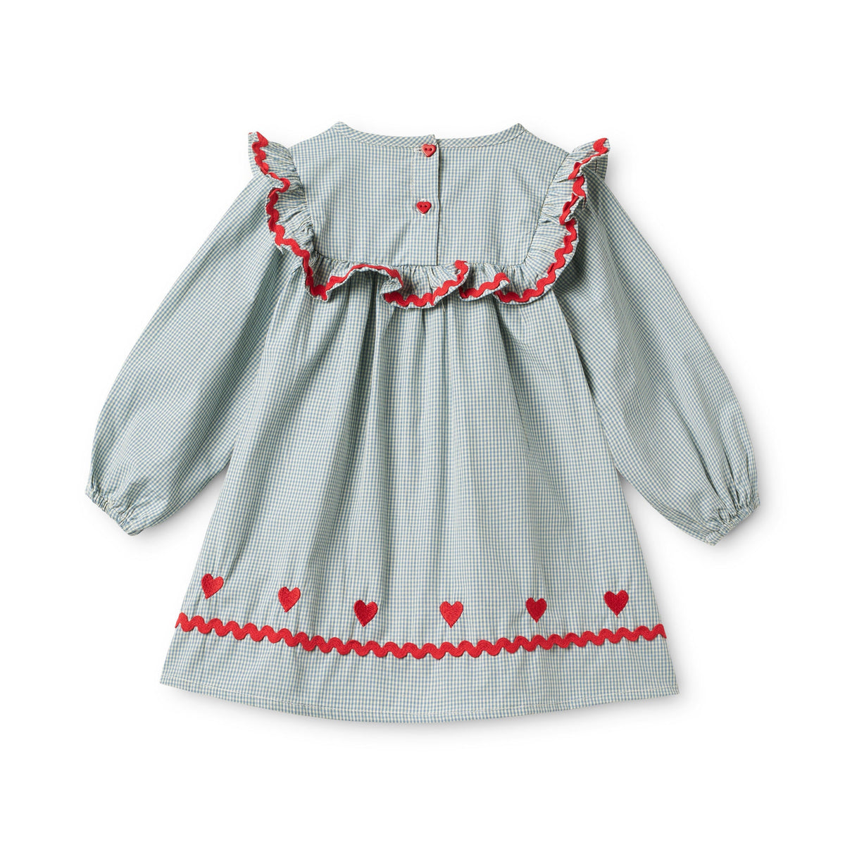 Ellis Dress - Light Blue Gingham