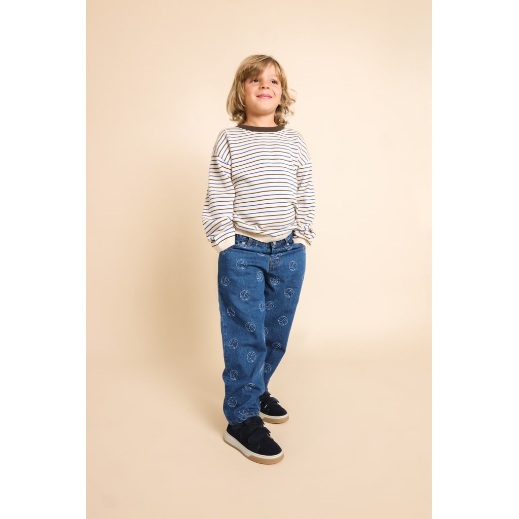 Carl Jeans - Dark Blue Football
