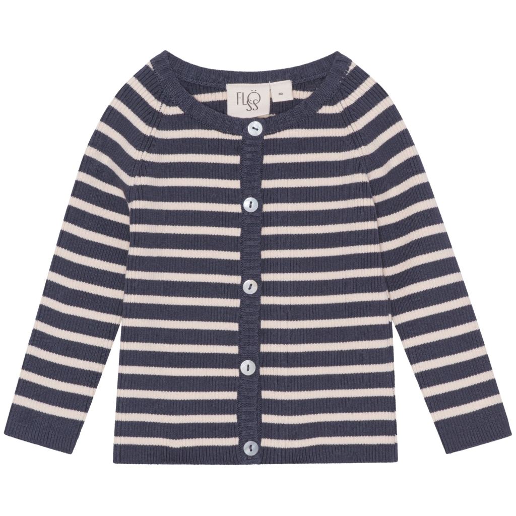 Flye Cardigan - Wave/warm cotton