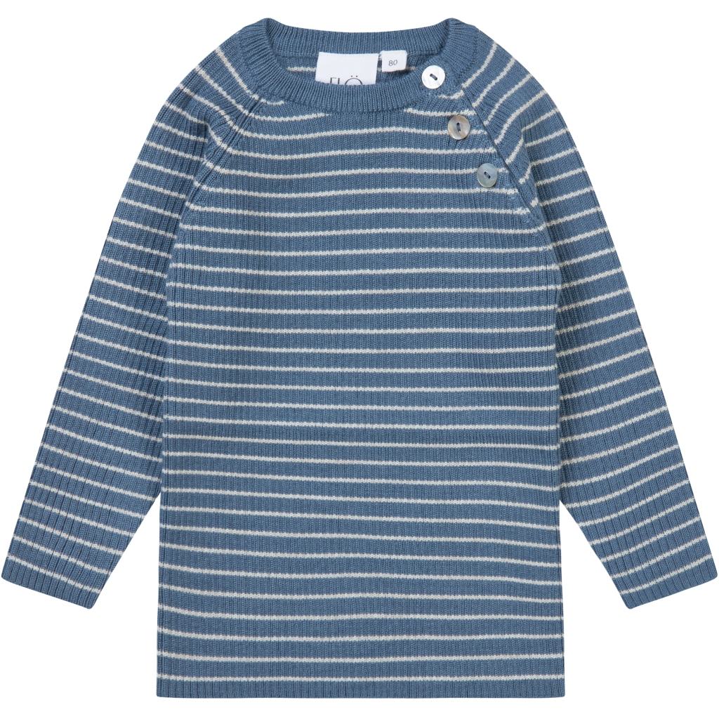 Flye Sweater Wool - Stone/Oat Melange