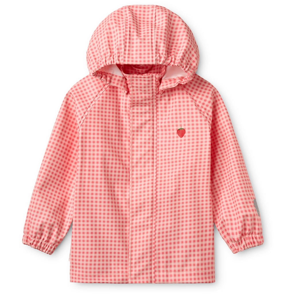 Dew Rainwear Set - Pink Rose Gingham