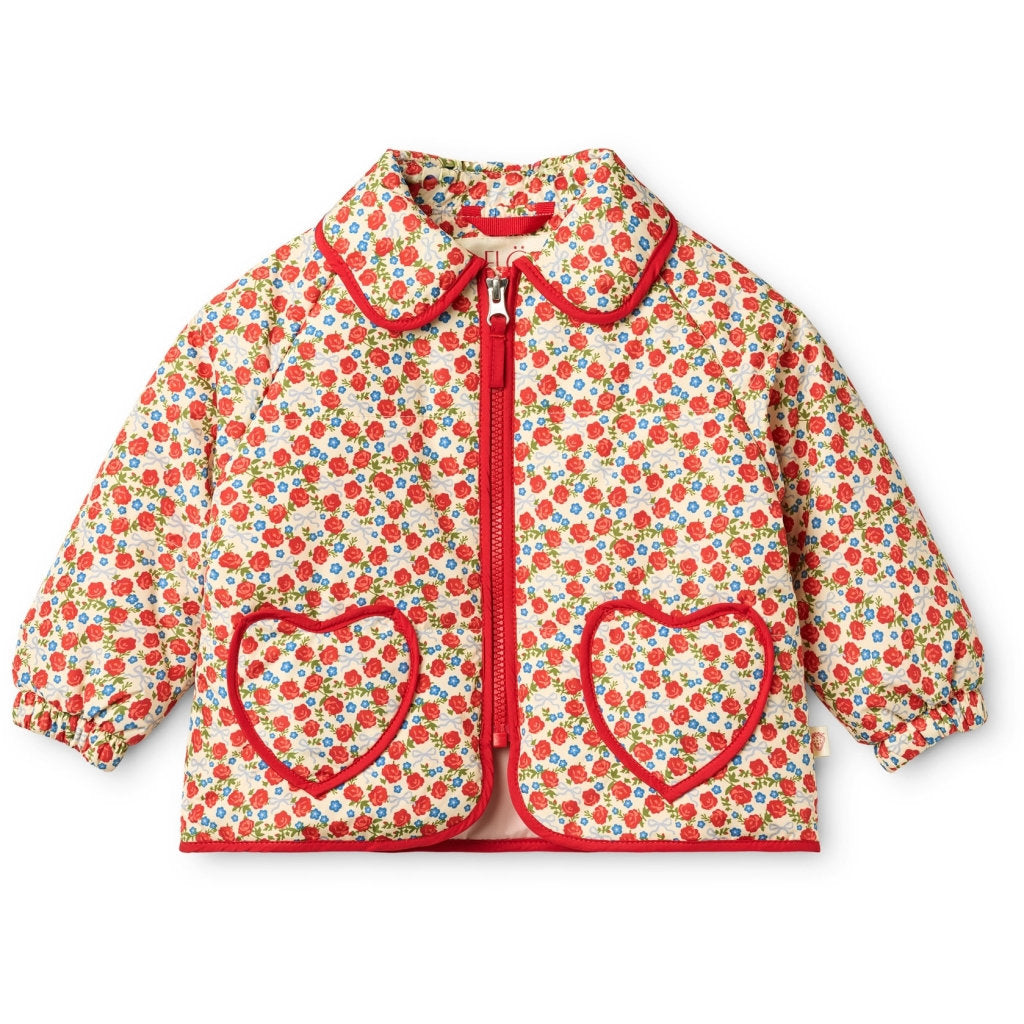Mila Jacket - Ditsy Rose