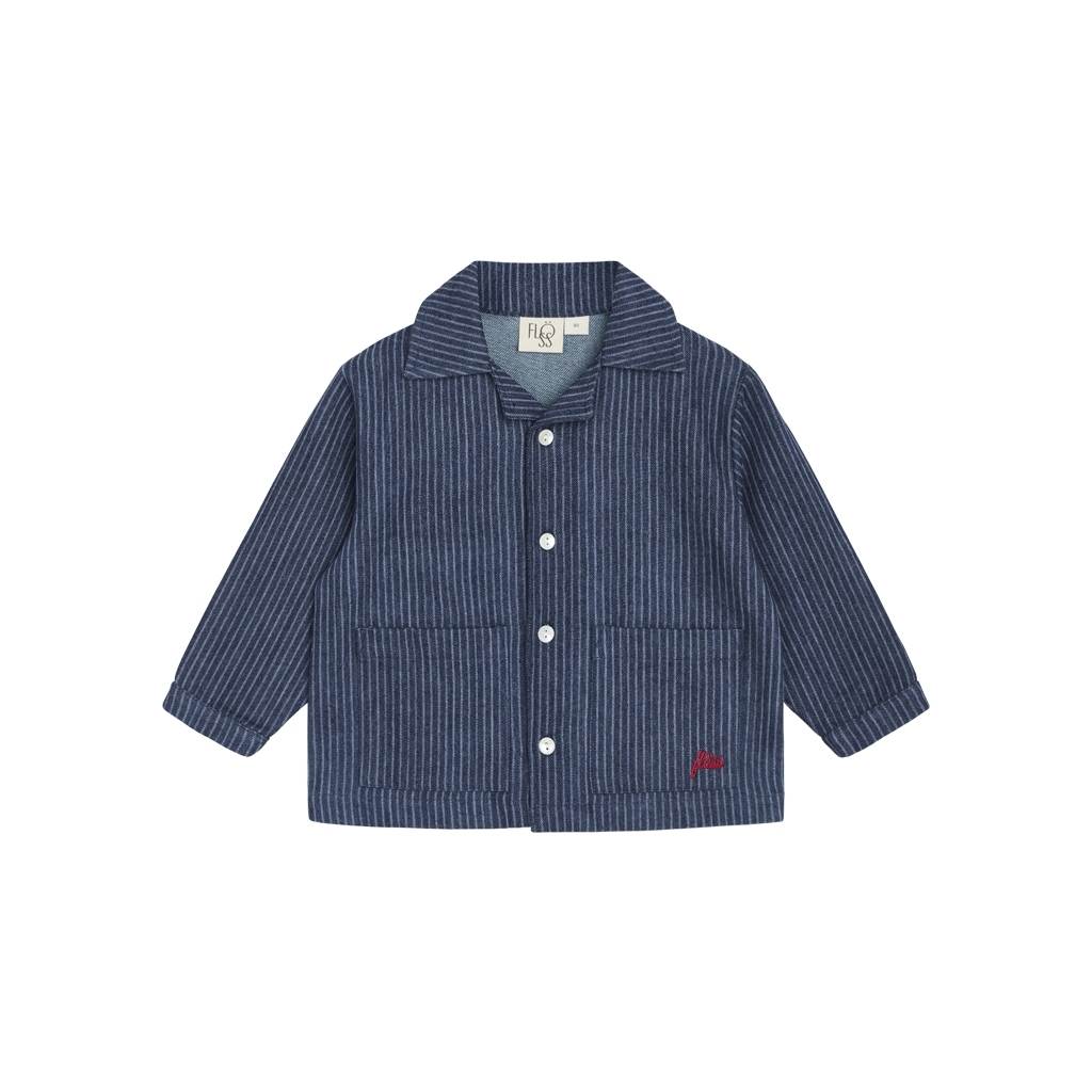 Willy PJ Shirt - Indigo Stripe
