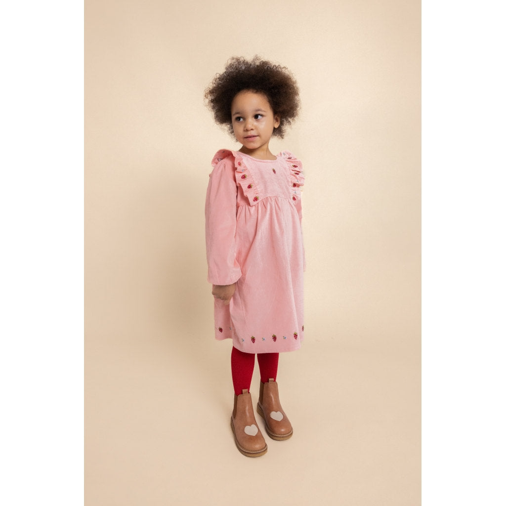 Belle Dress - Warm Pink