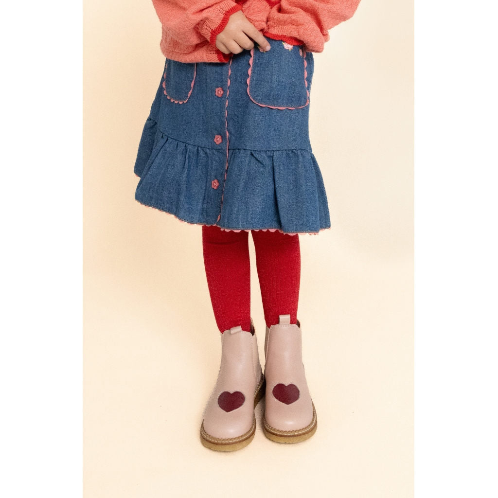Monique Skirt - Mid Blue