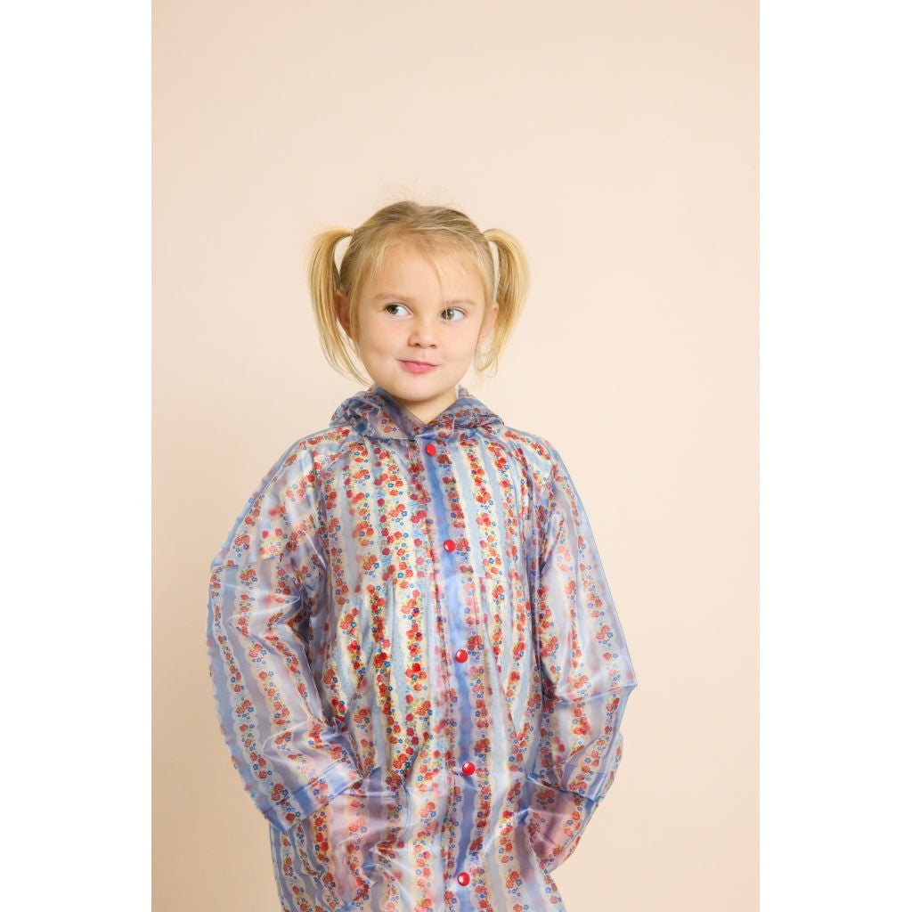 Iris Raincoat - Blue Air Rose