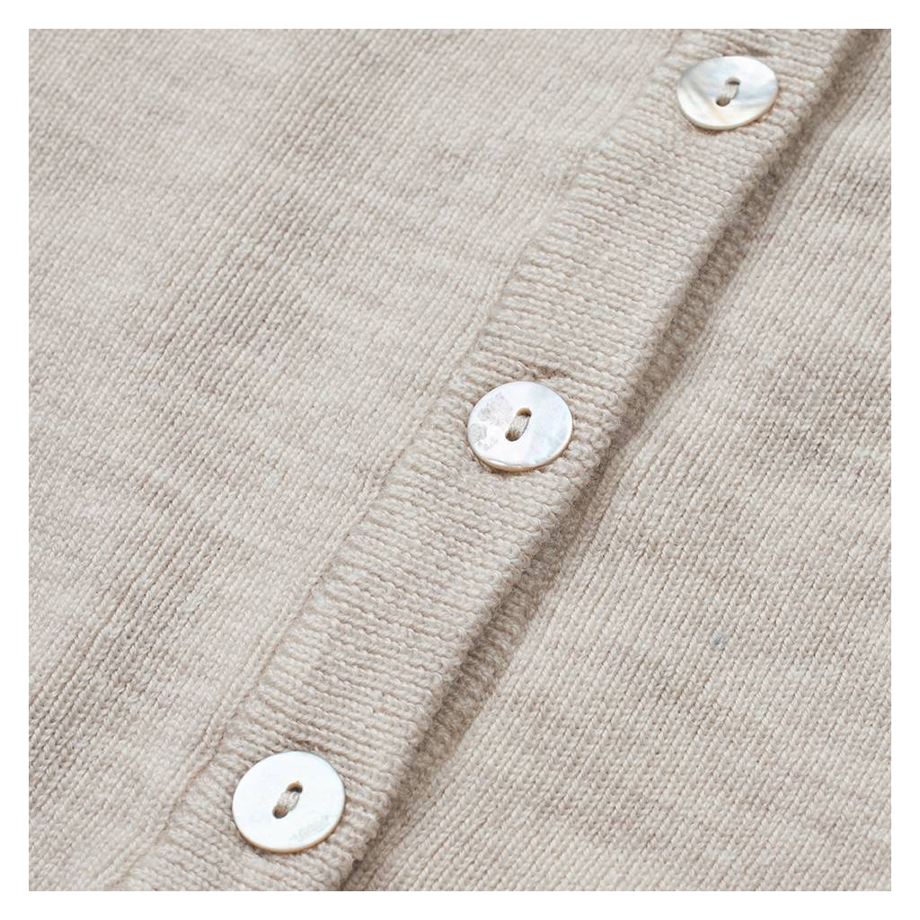 Kaya Cardigan Wool - Oat Melange