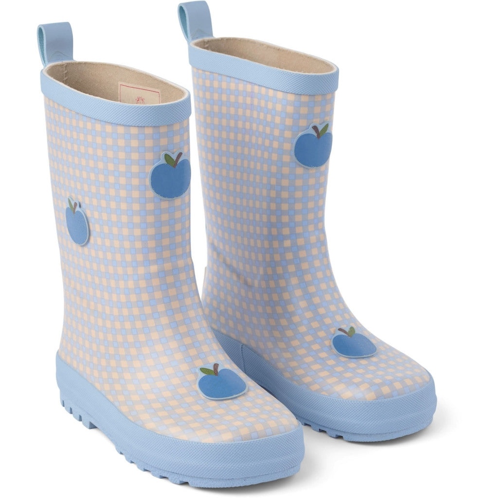 Misty Rain Boots - Apple Gingham