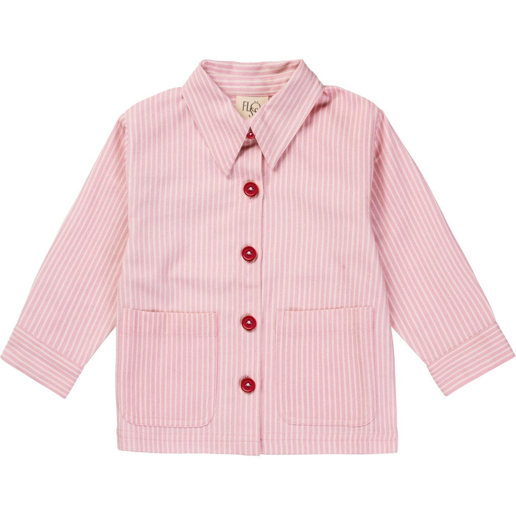 Bob Overshirt - Pink Stripe