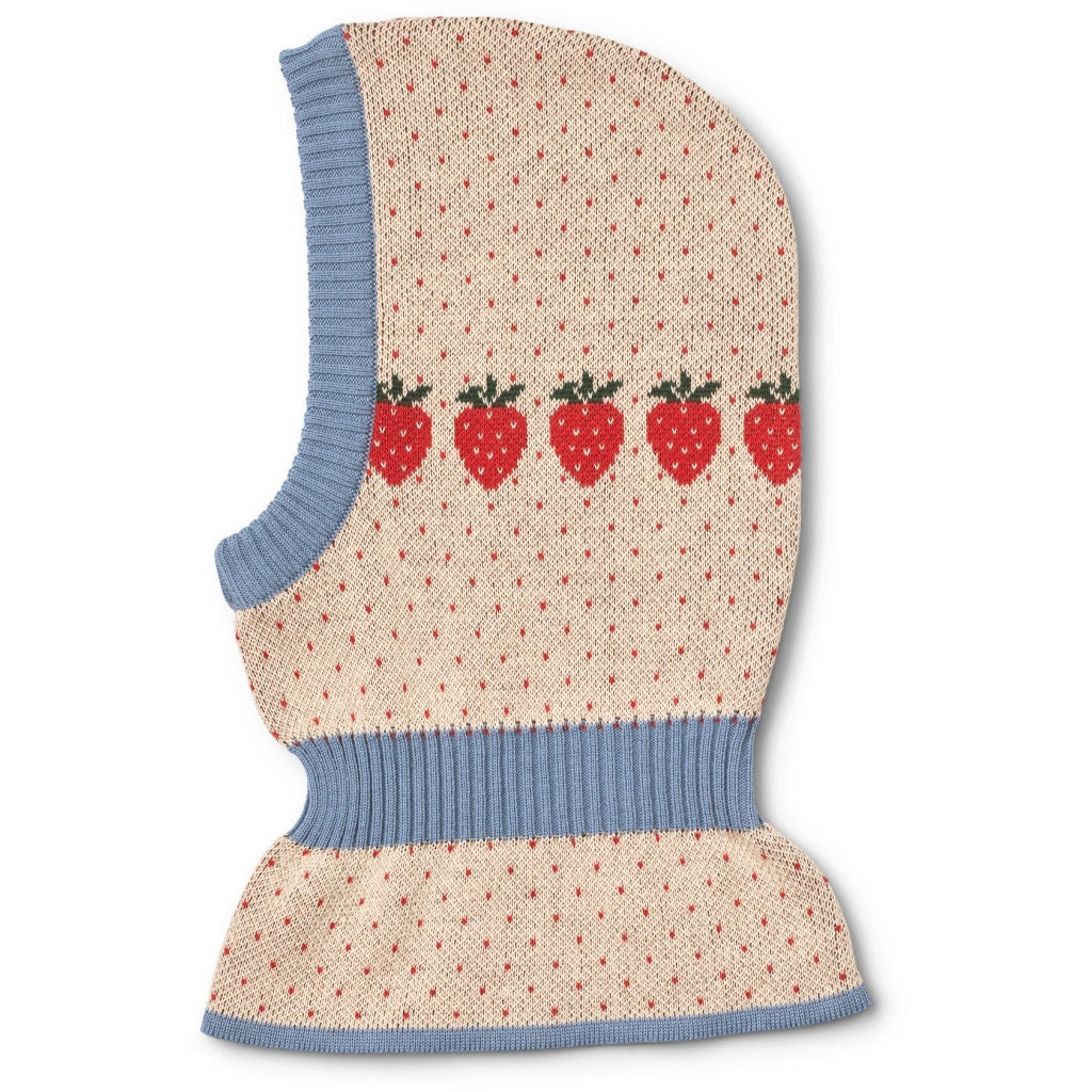 Louise Balaclava - Warm Cotton Berry