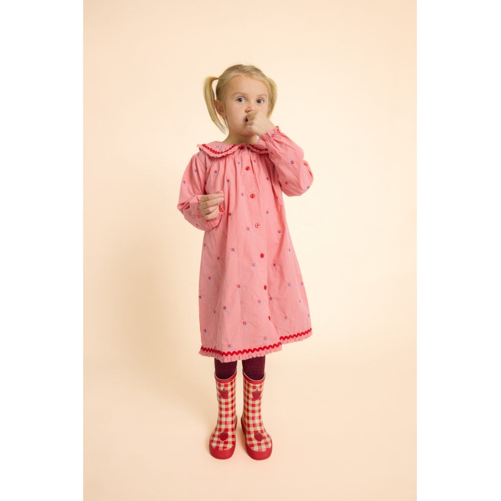 Sonja Dress - Pink Rose Gingham
