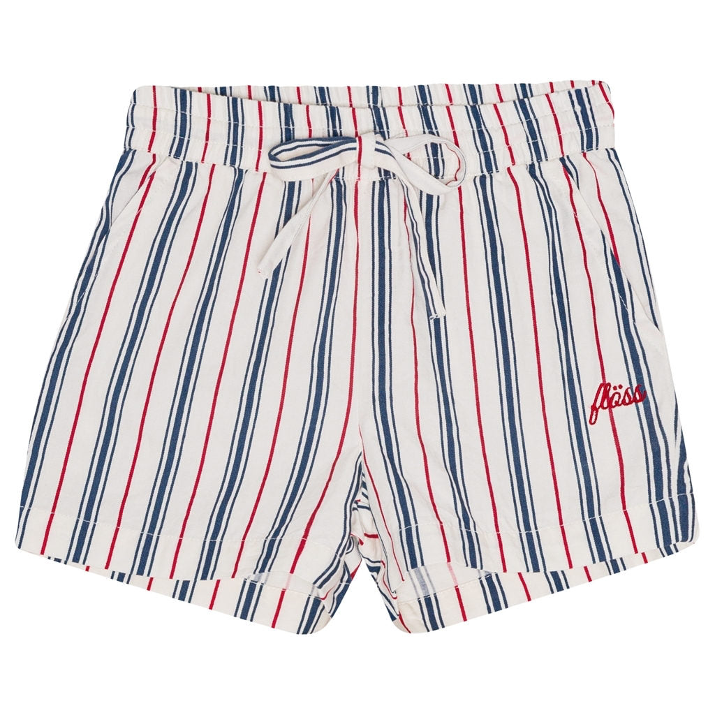 Miles Shorts - Red/Blue stripes