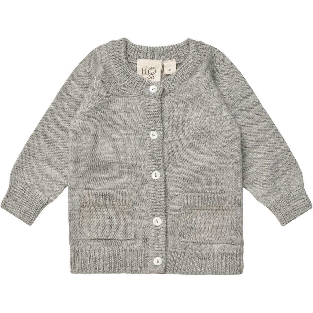 Juno Cardigan - Grey Melange
