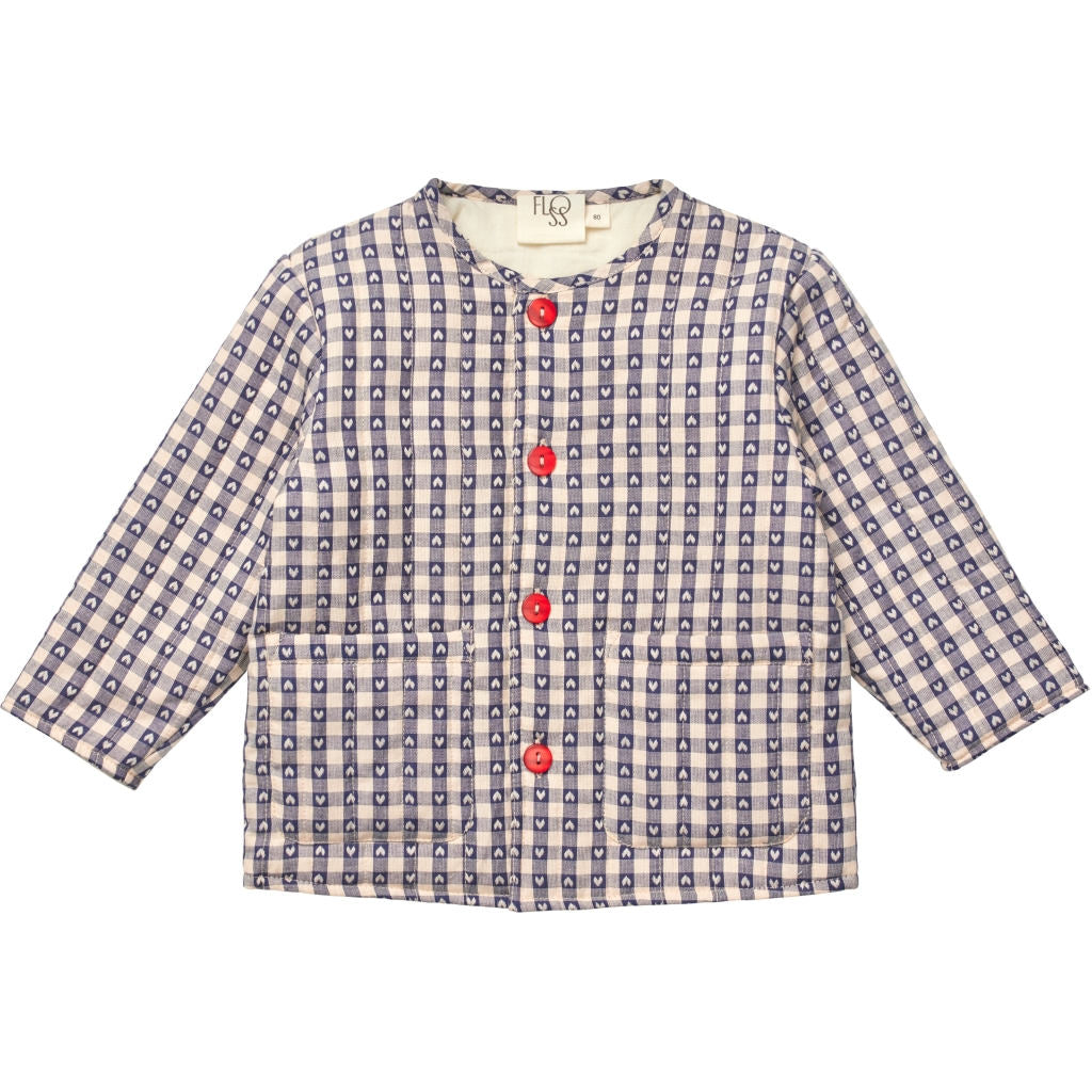 Selma Jacket - Indigo heart