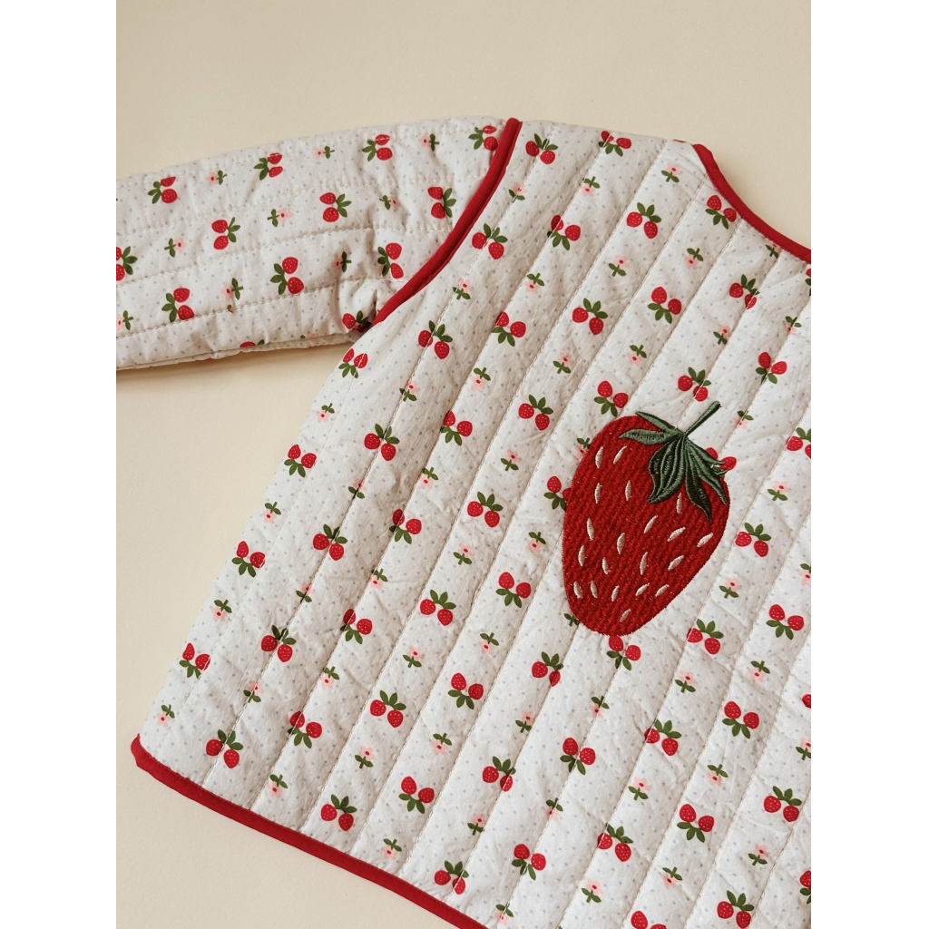 Sofia Jacket - Soft White Berry