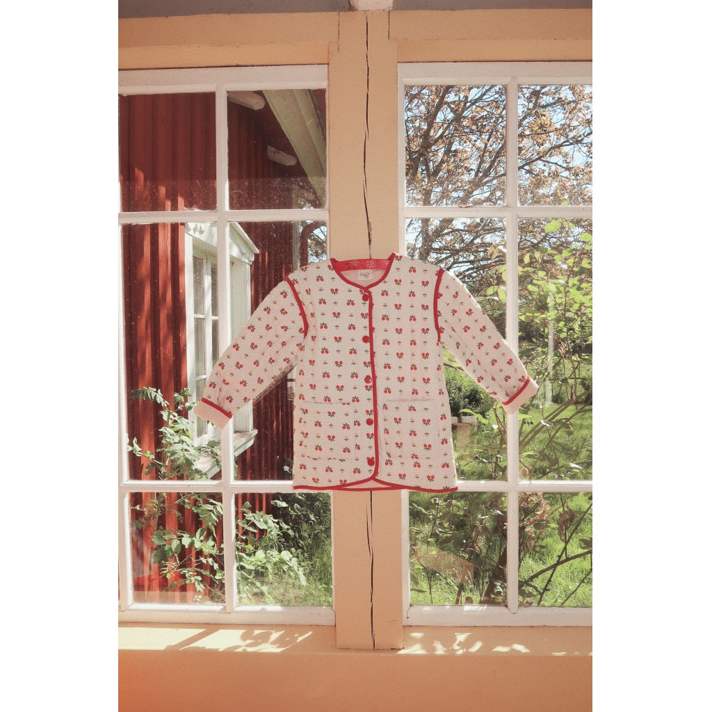 Sofia Jacket - Soft White Berry