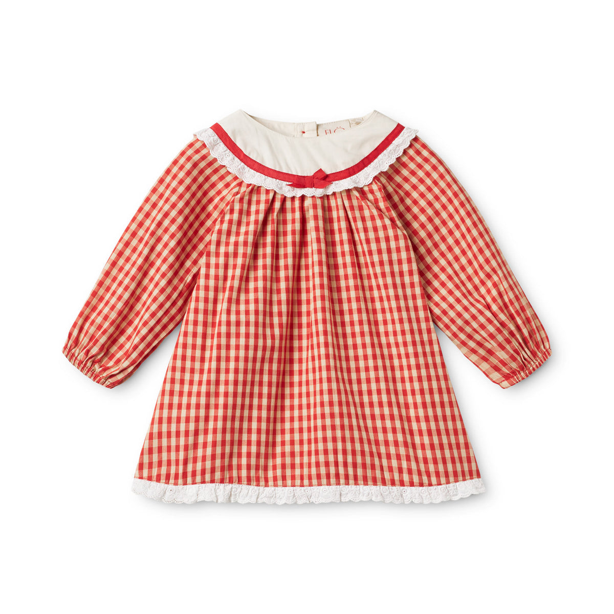 Lucia Dress - Poppy Red Gingham