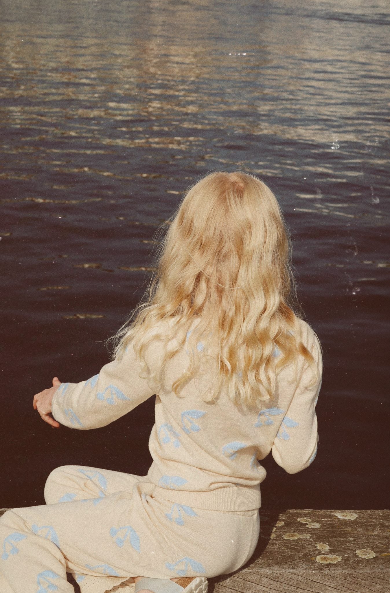 Harper Pants - Sea salt/Warm cotton