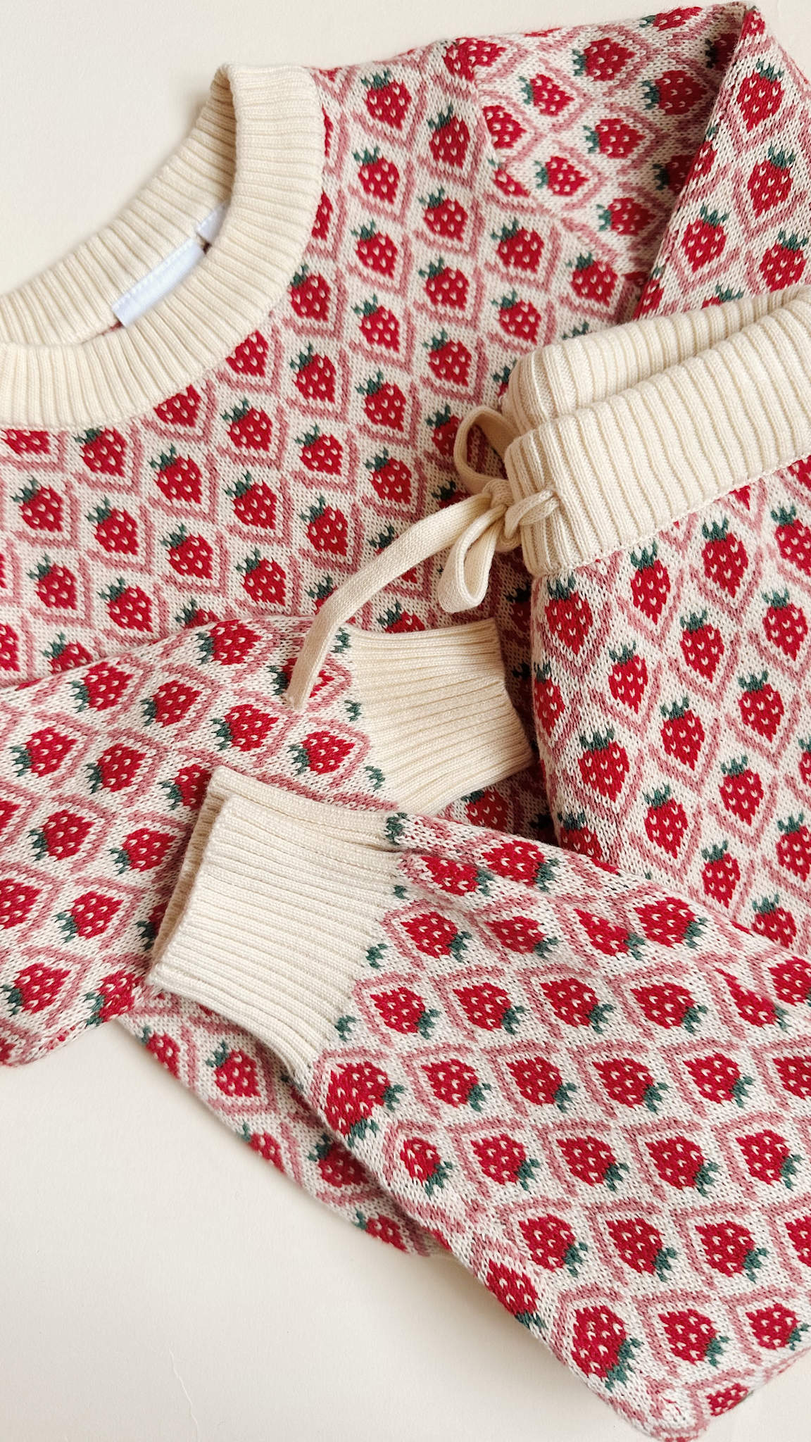 Zuri Pants - Soft White Berry