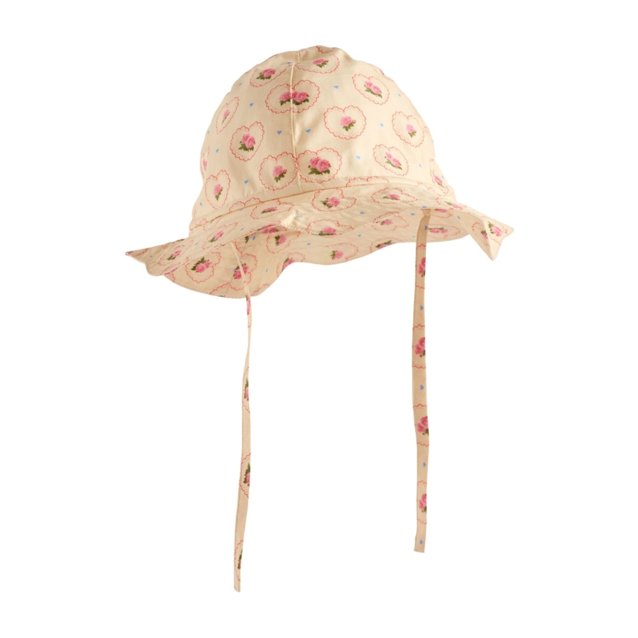 Berta Sun Hat - Rosy Heart
