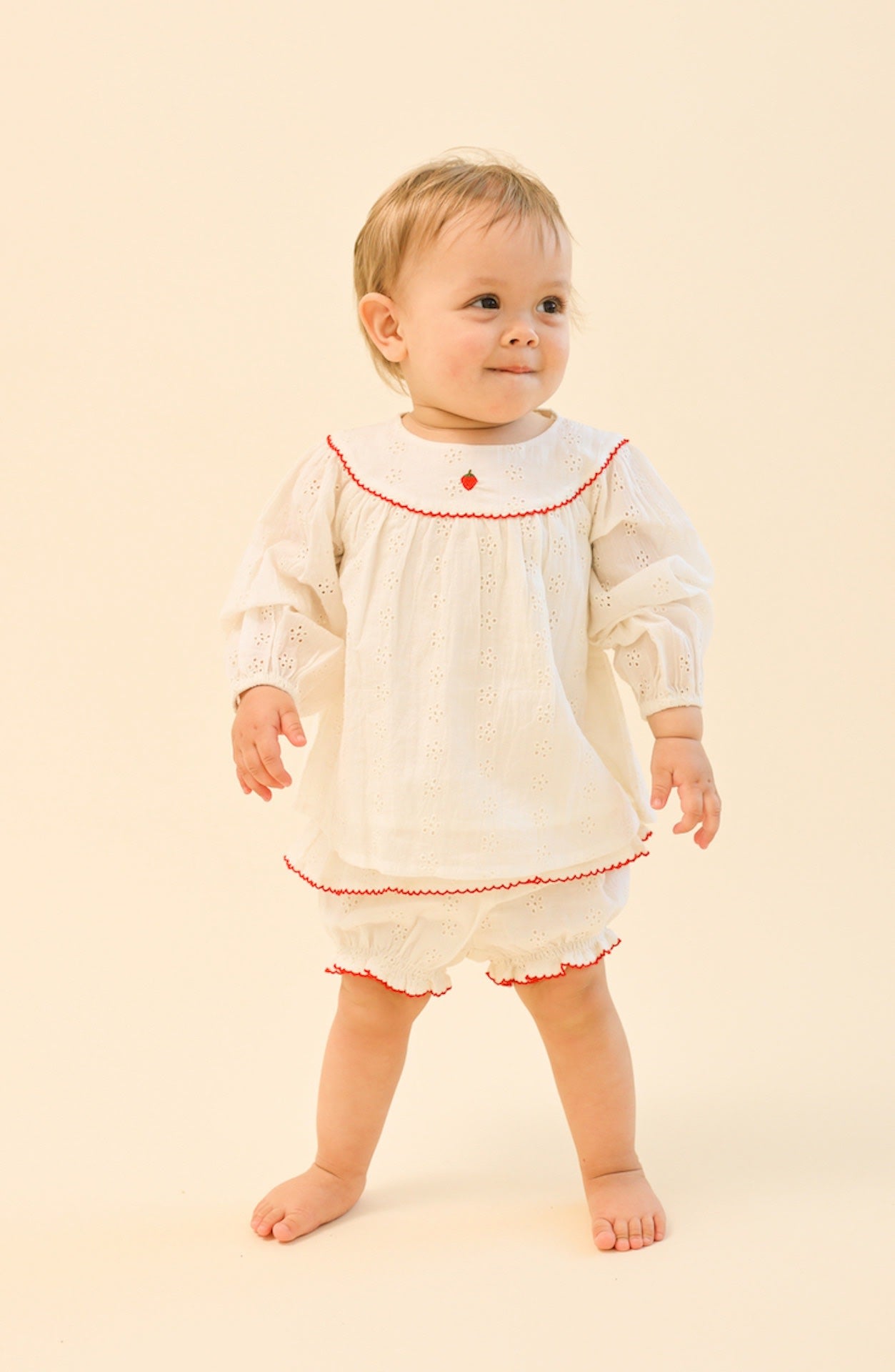 Claire Blouse - Ivory White