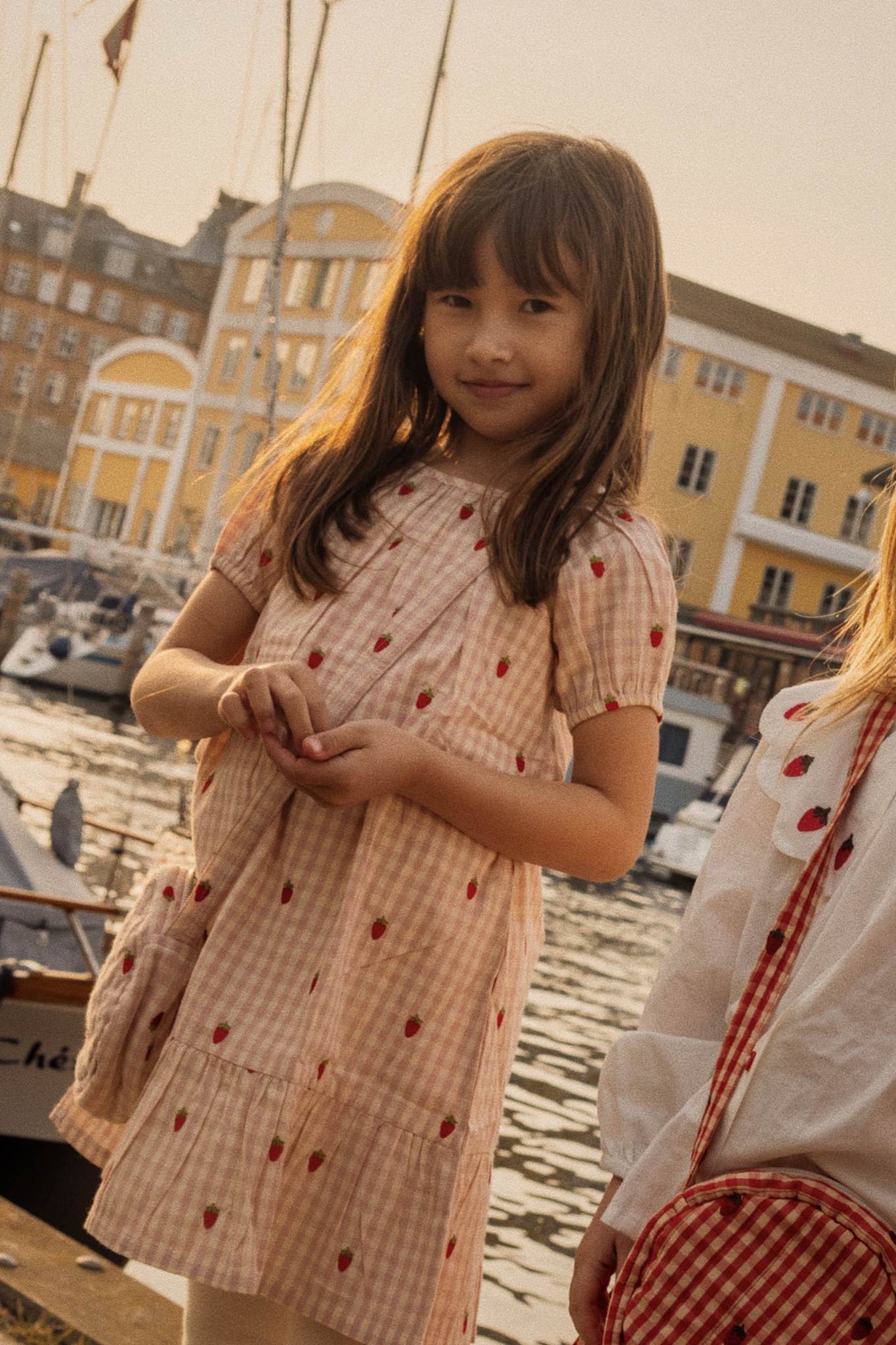 Dolly Dress - Pink Berry Gingham