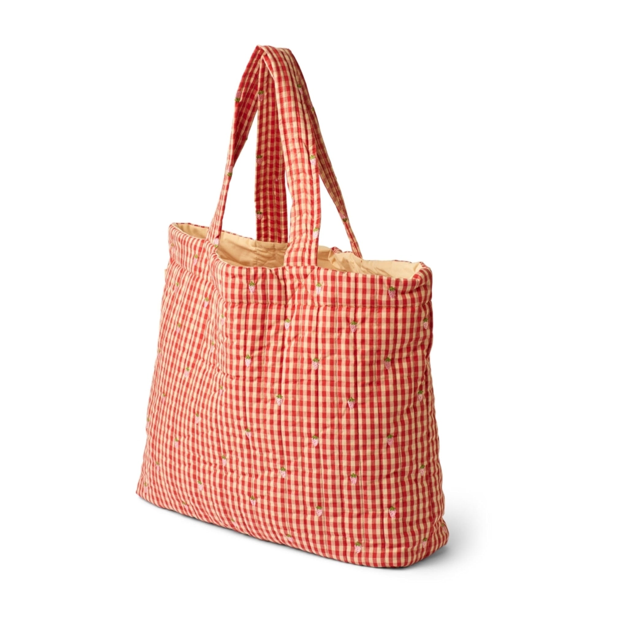 Molly Pineberry Bag - Red-pink Berry Gingham