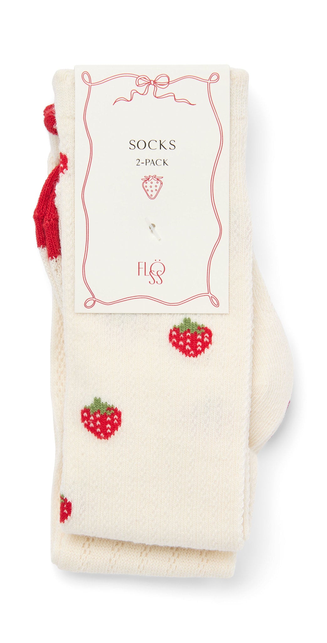 Vanda Socks 2 pack - Berry Pointelle 2-pack