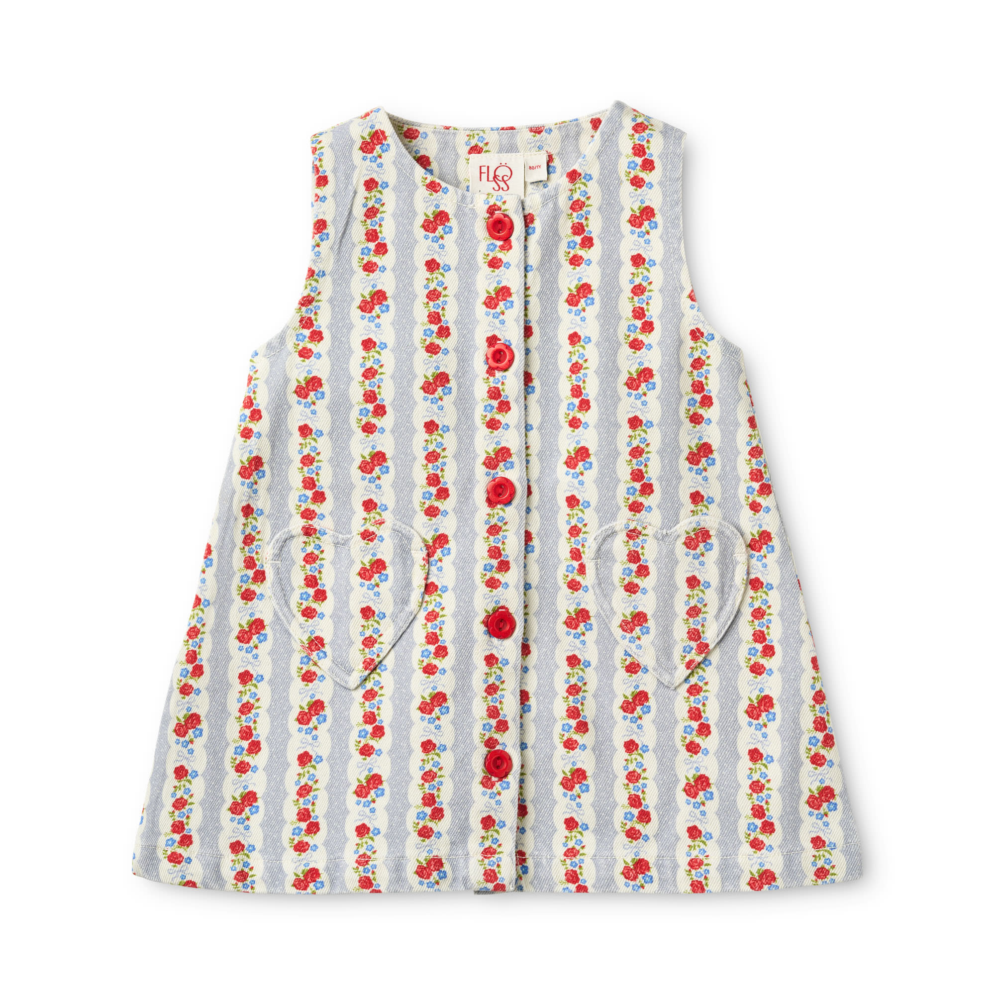 Aria Dress - Blue Air Rose