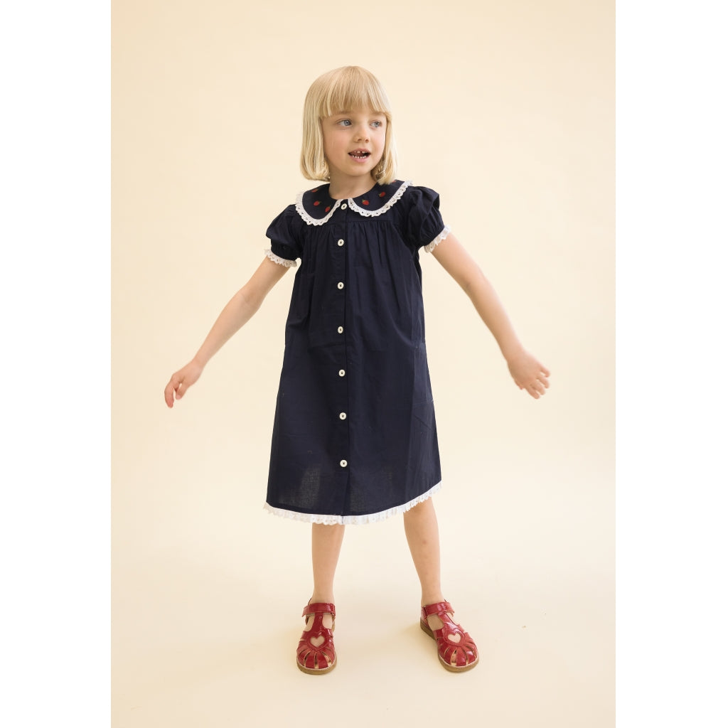 Flöss Aps Aja Dress Dress New Navy