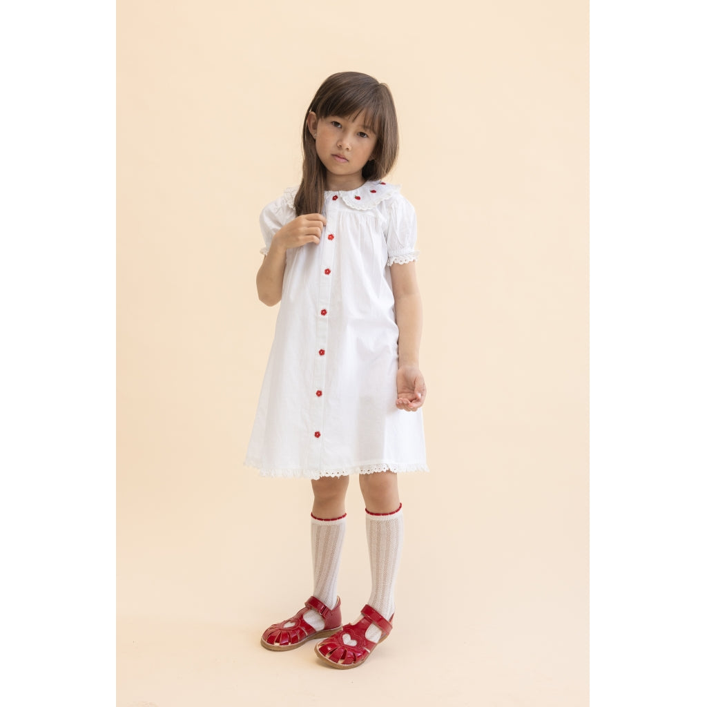 Flöss Aps Aja Dress Dress White