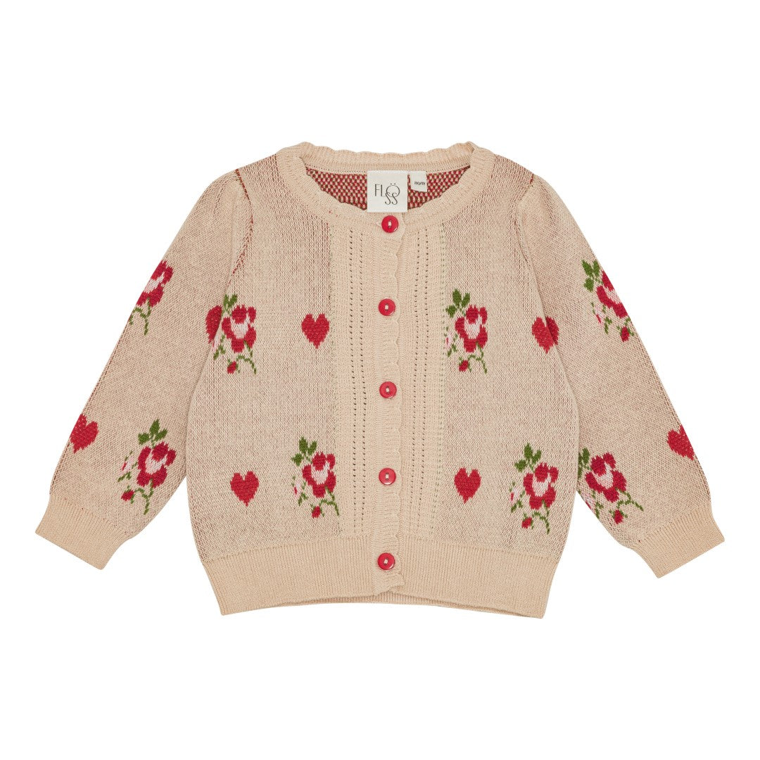 Amelia Cardigan - Soft pink