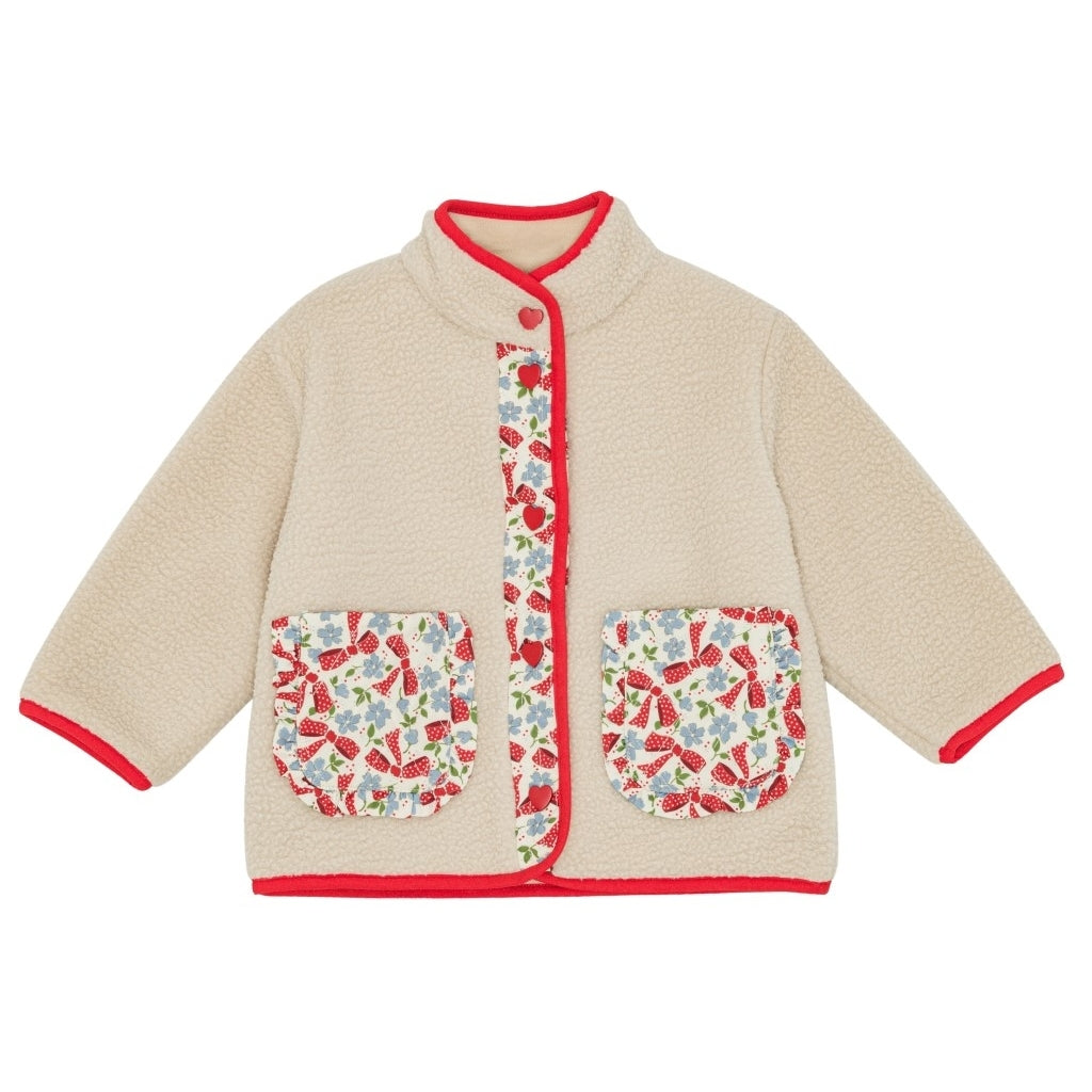 Flöss Aps Andrea Fleece Jacket Jacket Sand/pink