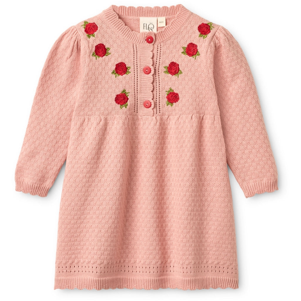 Flöss Aps Aya Dress Dress Warm Pink