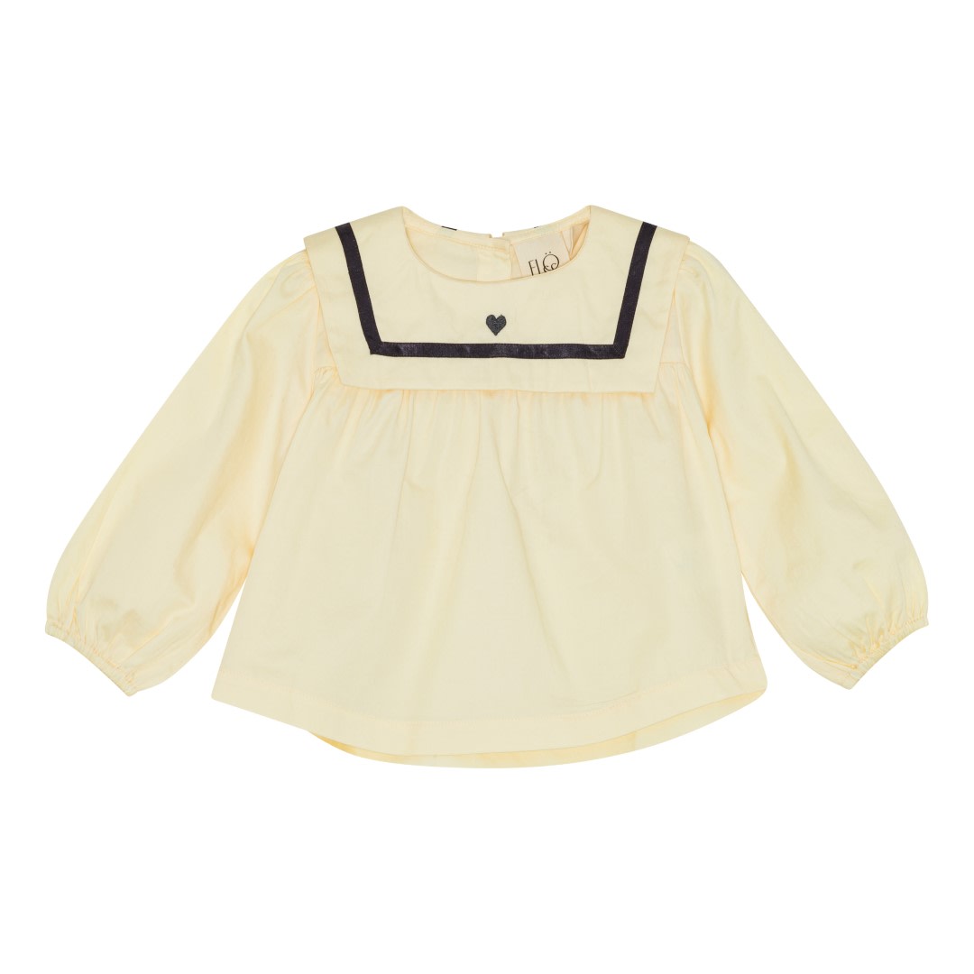 Bay Blouse - Soft white