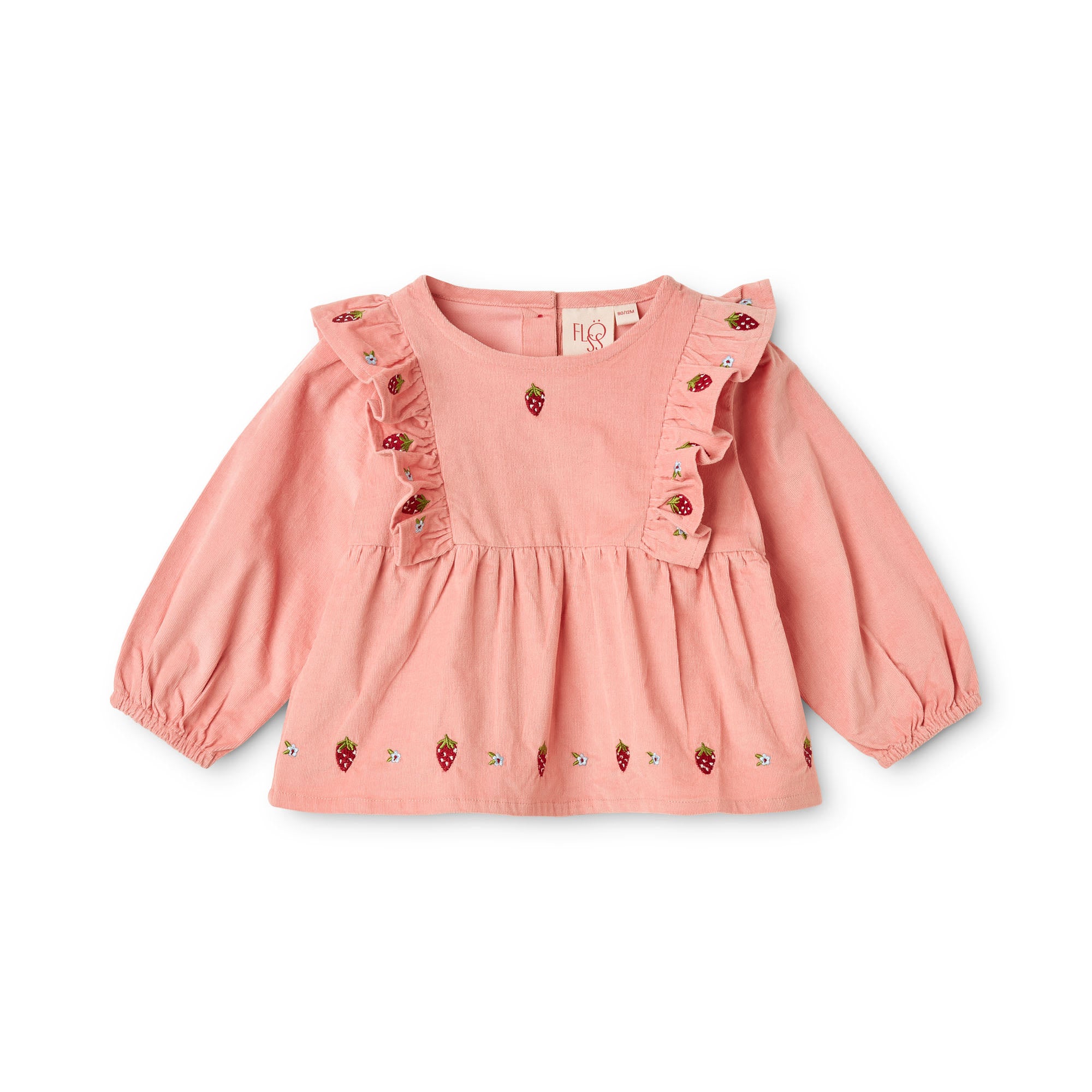 Belle Blouse - Warm Pink